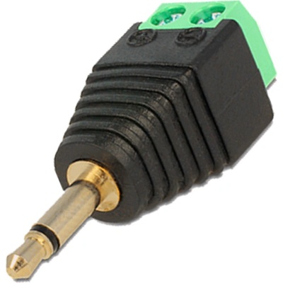 DeTech Конектор DeTech, 3.5mm M - Screw Terminal, 10pcs. , Black - 17178 (DE-17178)