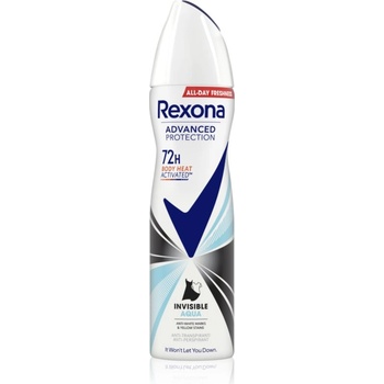 Rexona Advanced Protection Invisible Aqua дезодорант в спрей срещу бели и жълти петна Aqua 150ml