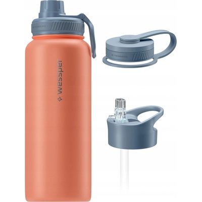 Wessper B3 THERMOSTEEL 1000 ml Colar pink