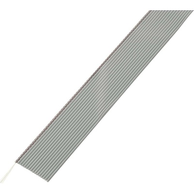 TRU COMPONENTS 1570254 plochý Rastr (rozteč): 1.27 mm 16 x 0.035 mm² šedá 30. 5m