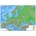 Mapmedia Европа - физикогеографска карта 1 / 3 200 000 (e102)