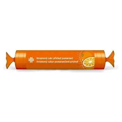 LIVSANE Hroznový cukor s vitamínom C, pomarančová príchuť 44 g