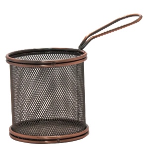 Chef`n CN-Метална кошничка за сервиране КРЪГ 9x9cm B1823B (0721-1) (КОВАНО ЖЕЛЯЗО) (01981210)