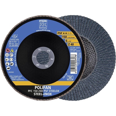 Pferd Vějířovitý brusný kotouč 150 x 22.23 mm 67764150 10 ks