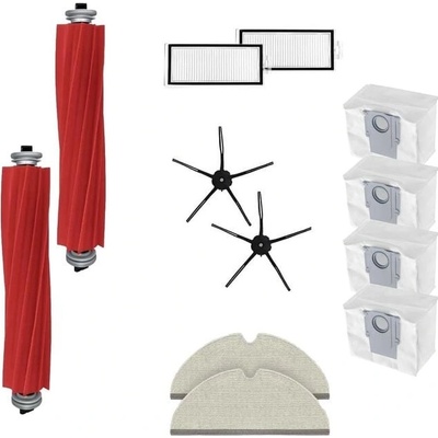 Mobilly Roborock Q7+, Q7 Max+ Q5+ kartáče a filtry a mopovací textilie a sáčky 12 ks