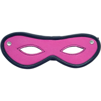 Rouge Garments Розова маска за очи с отвори
