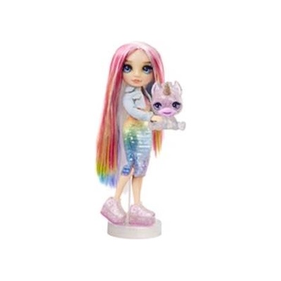 Pinypon Кукла с Домашен Любимец MGA Amaya Rainbow World 22 cm Съчленен