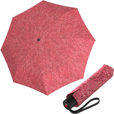 Knirps A.050 medium manual swarm coral elegantný skladací dáždnik korálový