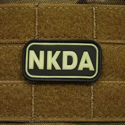 JACKETS TO GO Nášivka KREV NKDA plast GLOW IN THE DARK