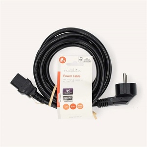 Nedis CEGL10015BK30 захранващ кабел IEC-320-C13, 3 x 1, 5 mm, дължина 3 m (IEC320-C13) (CEGL10015BK30)