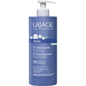 Uriage Почистващ душ-крем за бебета Uriage Creme Lavante - С отмиване, 500 ml (507)