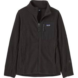 Patagonia Детско поларено яке Patagonia Kid's R1 Air Full-Zip Jacket Fleece jacket - Black - размер XS (703-5296-0811)
