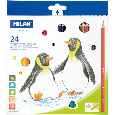 MILAN Цветни моливи MILAN Triangular 24 цвята