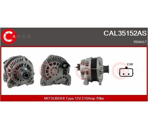 generátor CASCO CAL35152AS