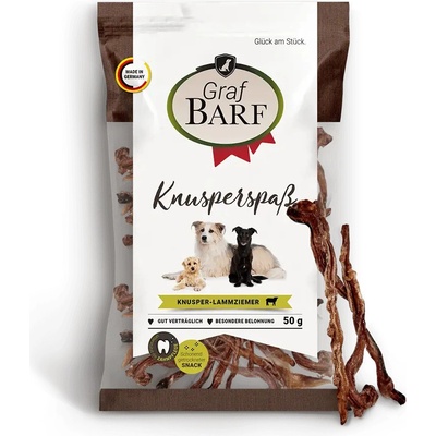 Graf BARF Graf Barf® křupavé jehněčí tyčinky sušené 50 g