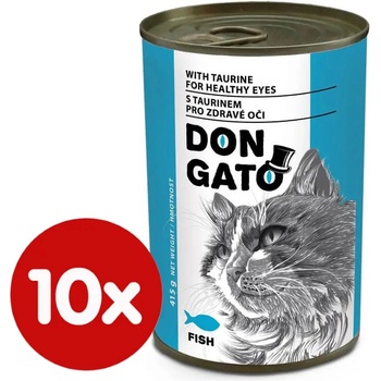 Dibaq DON GATO kočka ryba 10 x 415 g
