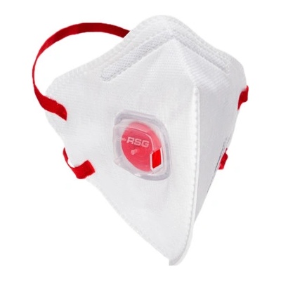 RSG MISTRAL FFP2 respirátor SKLADACÍ S VENTILČEKOM 202425 UNI