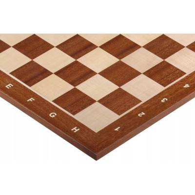 Č. 4 (s popisem) inlay, mahagon/javor Sunrise Chess & Games
