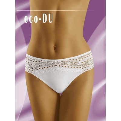 Wol-Bar Бикини Figi-Eco-Du-Biae-BiayV-46593-Biały - Черен, размер S