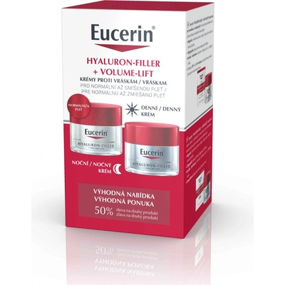Eucerin elasticity Filler denný krém 50 ml + nočný krém 50 ml darčeková sada