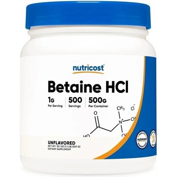 Nutricost Betaine HCl, 507 g, Nutricost (93205 (045101) NC)