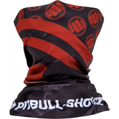 Pitbull camo červenočerný