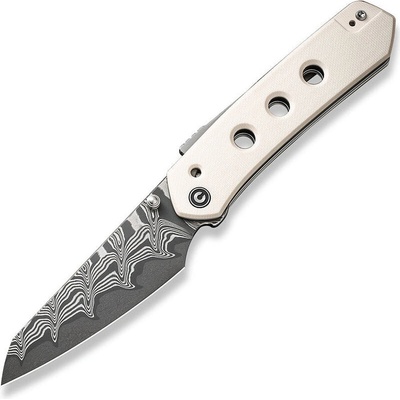 Civivi Vision FG C22036-DS1 Damascus Ivory G10