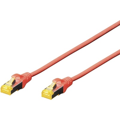 Digitus DK-1644-A-070/R RJ45, CAT 6A S/FTP, 7m, červený