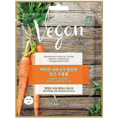 Lomi Lomi Маска за лице с морков и витамини LOMI LOMI Vegan mask (SNP679415)