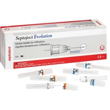 Septodont Jehly Septoject Varianta: Septoject Evolution G27 0,4 x 16 krátké 100 ks