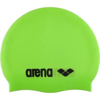 Arena Шапка за плуване Arena Classic Silicone Swim cap - Acid Lime / Black - размер One Size (581-0005-0111)