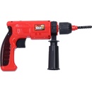 Mikro Trading červená vrtačka 26cm + 17ks příslušenství na baterie