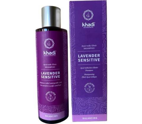 Khadi Elixir Shampoo Levandule Sensitive 200 ml