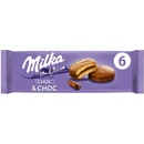 Milka Choc & Choc celomáčané jemné pečivo s kakaovou náplňou 150 g