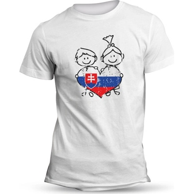 Kubo tričko Slovensko deťom biele