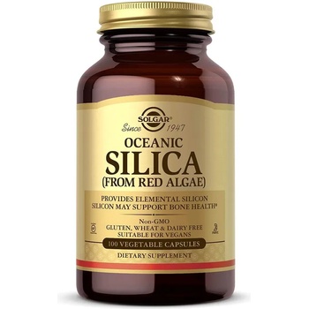 Solgar Хранителна добавка Силиций, Solgar Oceanic Silica 25 mg 50 veg. caps