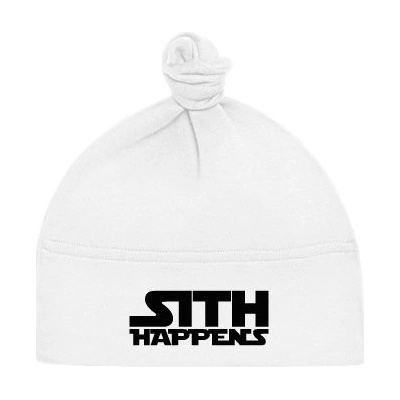 Dětská čepice s uzlem Sith happens