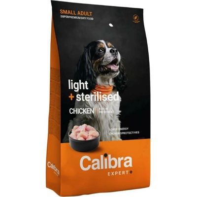 Calibra EXPERT+ Adult Small Light & Sterilised kuřecí 0,4 kg