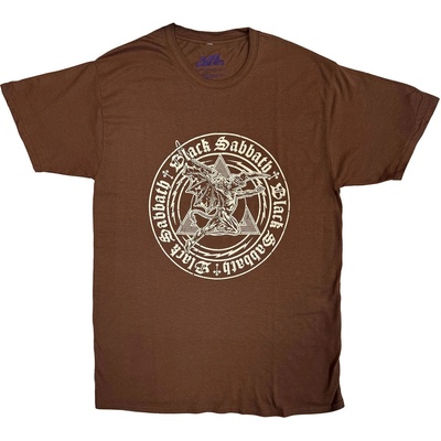 Black Sabbath Henry Pyramid Emblem Chocolate Brown XL Риза (<![CDATA[BSTS63MBR04]]>)