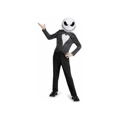Маскировъчен костюм за деца Nightmare Before Christmas Jack Skellington Размер Размер - 7-8 Години