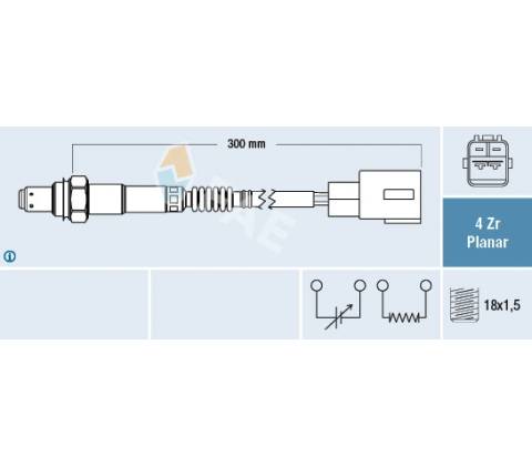 Lambda sonda FAE 77454