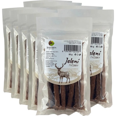Bohemia Pet Food 10x BOHEMIA Jelení tyčinky 85 g