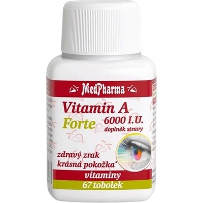 MedPharma Vitamín A 6000 I.U. Forte 67 kapsúl