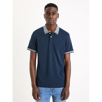 Image 1 of Celio Тъмносиня мъжка основна поло тениска Celio Gesort Celio | Sin | МЪЖЕ | S