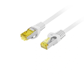 Lanberg PCF6A-10CU-0025-S 0.25m Cat6A S/FTP AWG27 LSZH екраниран сив пач кабел (PCF6A-10CU-0025-S) (PCF6A-10CU-0025-S)