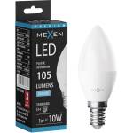 Mexen Nova LED крушка E14, C37, 1W, Студена - 6500K, 105 lm - L102-E14-0165-01 (L102-E14-0165-01)