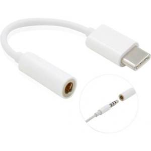 bSmart Кабел AUX bSmart, 3.5мм към USB-C, Бял (13042)