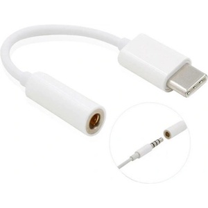 bSmart Кабел AUX bSmart, 3.5мм към USB-C, Бял (13042)