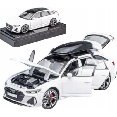 MSZ Kovové osobní auto šedé Audi RS 7 1:32 se zvukem a světly