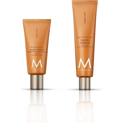 Moroccanoil Крем за ръце за дълбоко подхранване с хиалуронова киселина Hand Cream Amber Noir 100/40мл